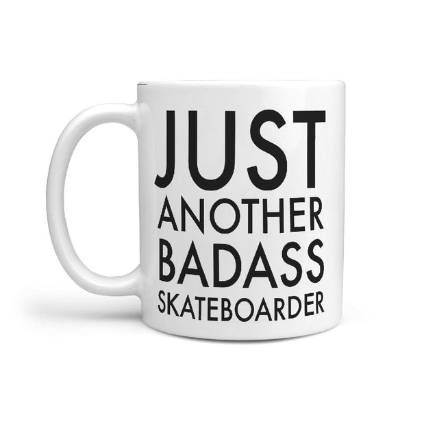 Just another Badass Skateboarder B Funny Mug - Longboards USA