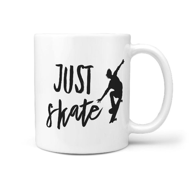 Just Skate - Coffee Mug - Longboards USA