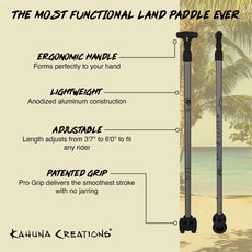 Kahuna Creations Adjustable Big Stick - Wave W/ Pro Grip - Longboards USA