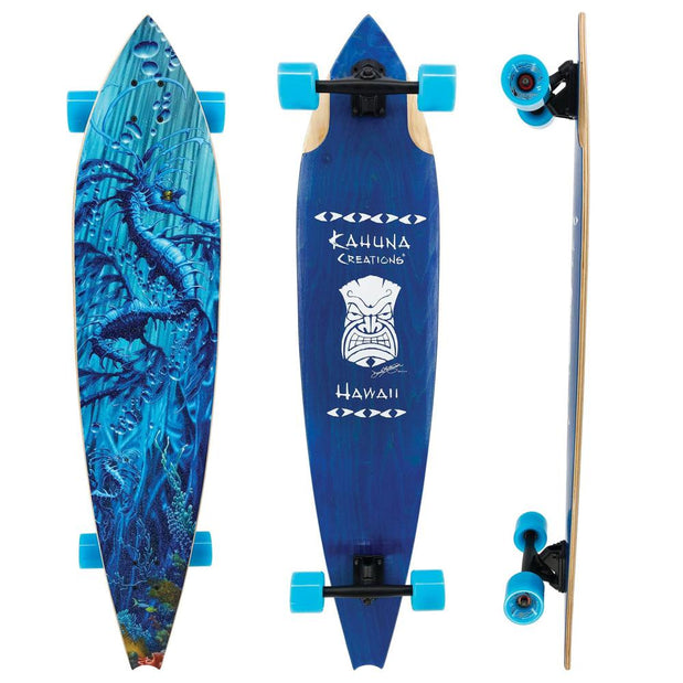 Kahuna Creations Haka Sea Dragon 47" Longboard W/ Bear Trucks - Longboards USA