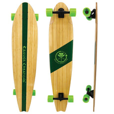 Kahuna Creations Pohaku Bamboo 46" Longboard with Bear Trucks - Longboards USA