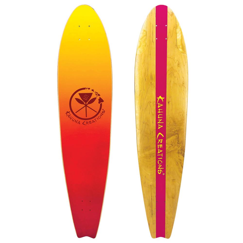 Kahuna Creations Pohaku Sunset 46" Longboard Deck - Longboards USA