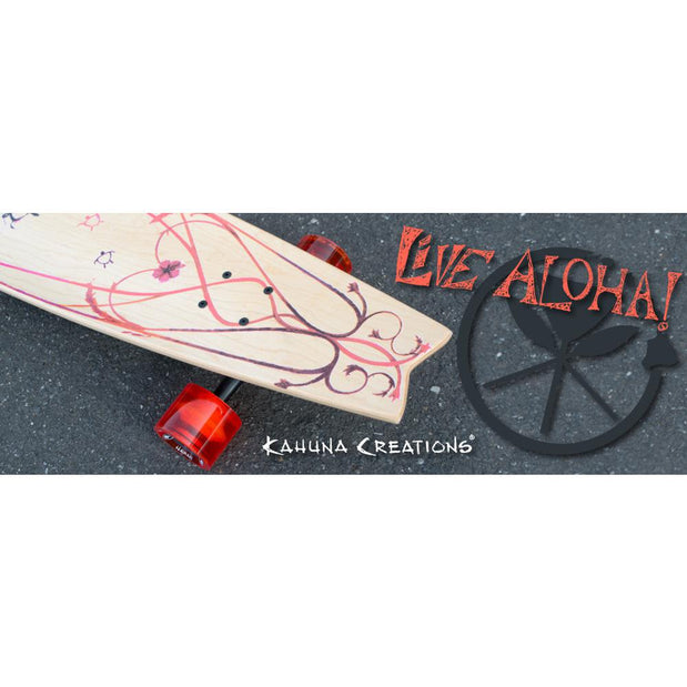 Kahuna Creations Pohaku Wahine Rider 46" Longboard Deck - Longboards USA