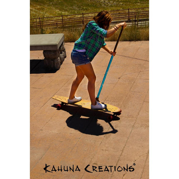 Kahuna Creations Pohaku Wahine Rider 46" Longboard with Bear Trucks - Longboards USA