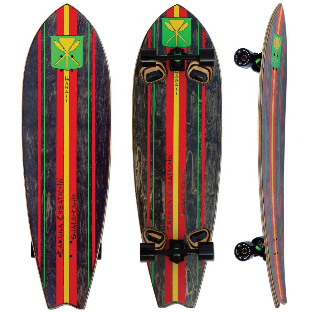 Kahuna Creations Shaka Kahili 46" Longboard with Bear Trucks - Longboards USA