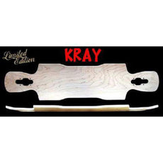 Kray Drop Through Double Kick Longboard 38" - Deck - Longboards USA