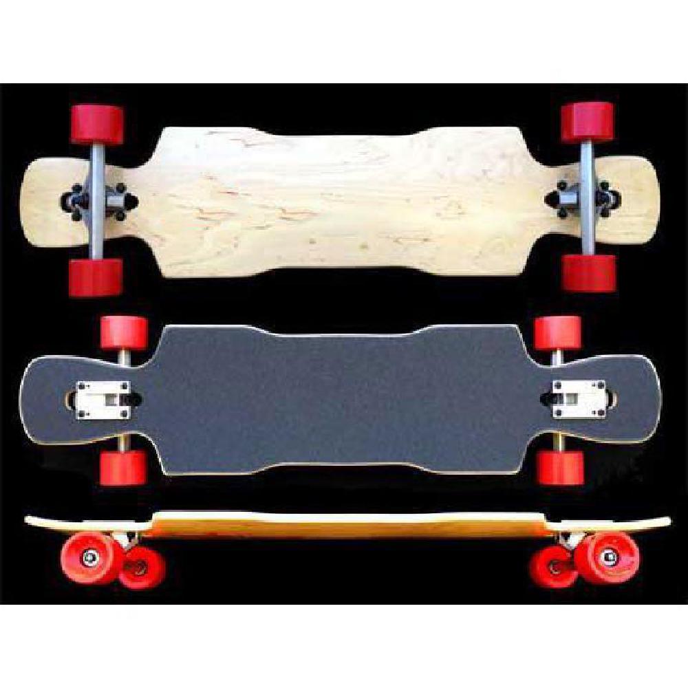 Kray Light Drop Thru Double Kick Maple Longboard 38" – Longboards USA