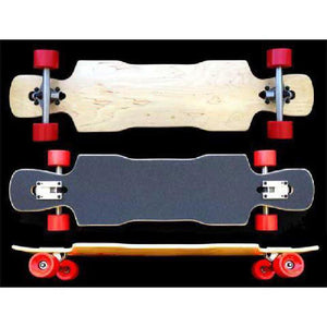 Kray Light Drop Through Double Kick Maple Longboard 38 inch - Complete - Longboards USA