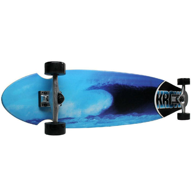 Krown - Kick Tail Blue Wave - Longboards USA