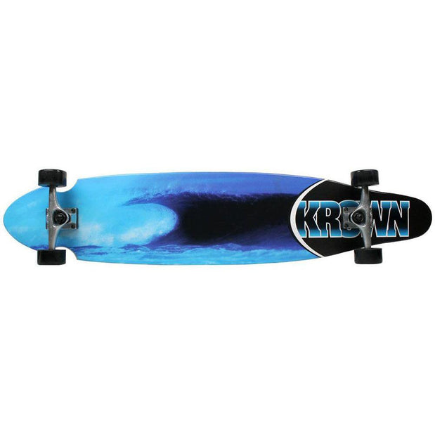 Krown - Kick Tail Blue Wave - Longboards USA