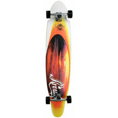 Krown Orange Sunset 43" Kicktail Longboard - Longboards USA