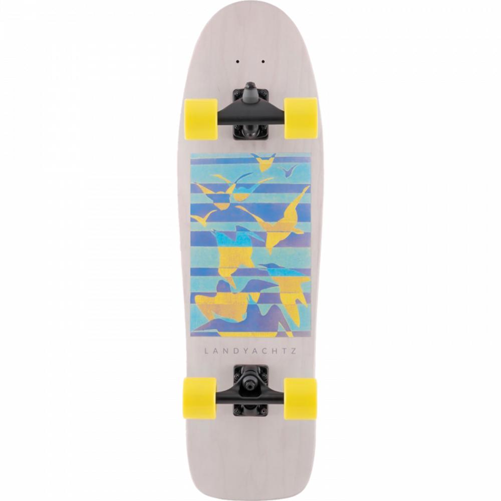 Landyachtz Surf Life Birds 31.6" Surfskate Longboard - Longboards USA