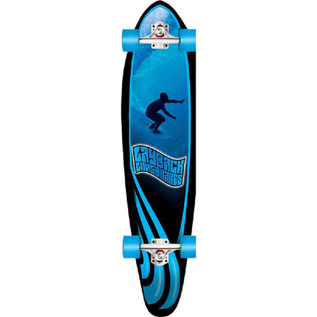 Layback Slotted 38" Kicktail Longboard Complete - Longboards USA