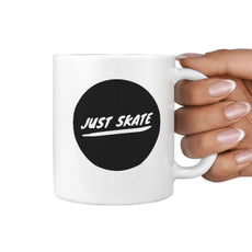 Just Skate - skateboard / longboard coffee mug - Longboards USA