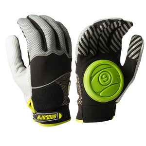 Longboard Downhill Sliding Gloves - Green Puck - Longboards USA
