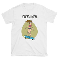 Longboard Girl T-Shirt - Longboards USA