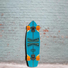 Longboard Skateboard 27" Blue Mini Cruiser Putzer - Longboards USA