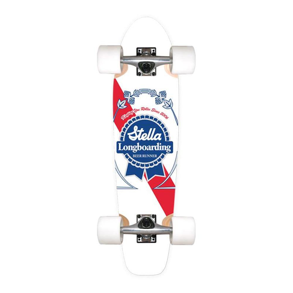 Longboard Skateboard 29" Stella Beer Runner Lager Longboards USA