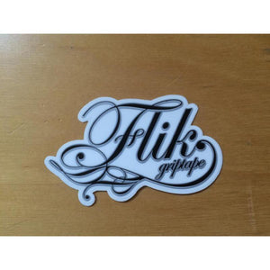 Longboard Skateboard Flik Griptape Stickers - Black - Longboards USA