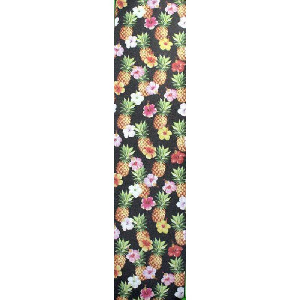 Longboard Skateboard Pineapple Flower 42" x 10" Griptape Sheet - Longboards USA