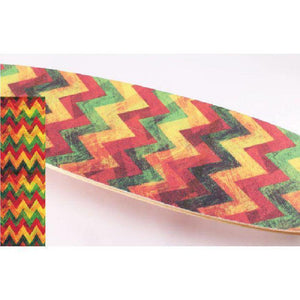 Longboard Skateboard Rasta 42" x 10" Griptape Sheet - Longboards USA