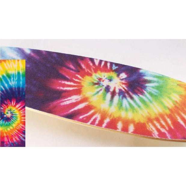 Longboard Skateboard Tie-Dye 42" x 10" Griptape Sheet - Longboards USA