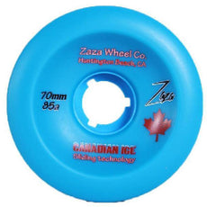 Longboard Sliding Wheels Zaza Blue Canadian Ice 70mm 85a - Longboards USA