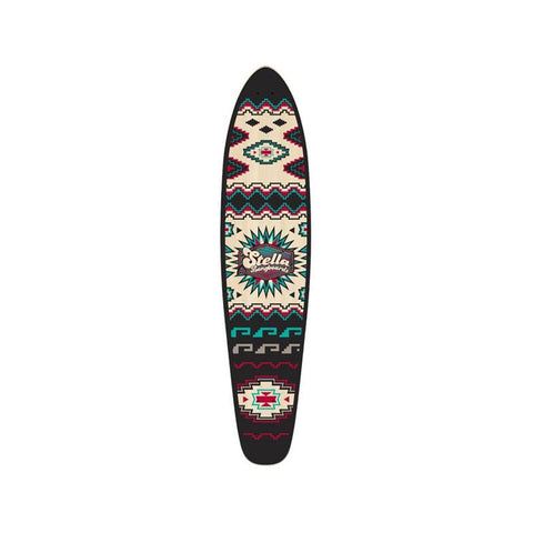 Longboard Stella Bamboo Kicktail Santa Fe 42"- Deck - Longboards USA