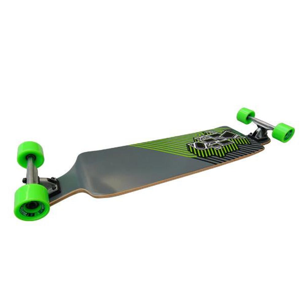 Longboard Stella Lowrider Blockhead Grey/Green 42