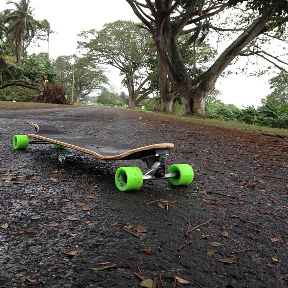 Longboard Stella Lowrider Blockhead Grey/Green 42