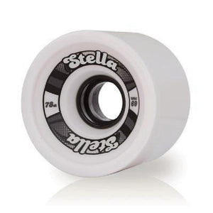 Longboard Wheels Stella 69mm - White - Set of 4 - Longboards USA