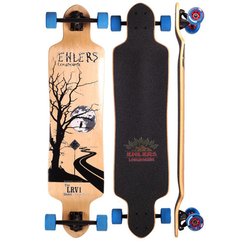 LRV1 40" Natural Drop Down Longboard - Longboards USA