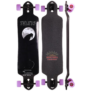 LRV2 black 40 inch Drop Down Drop Through Longboard - Longboards USA