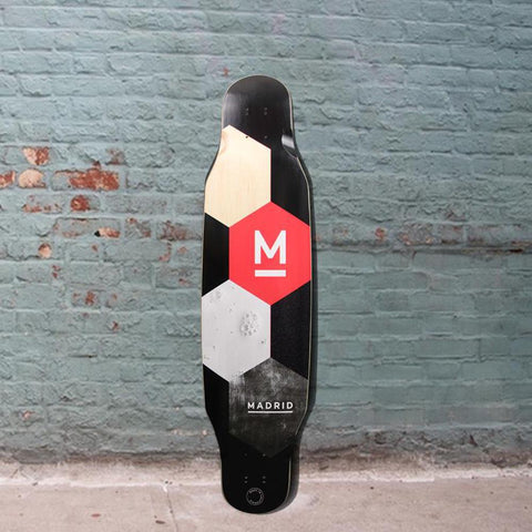 Madrid 2015 Components Paddle Freeride Longboard - 40" - Deck - Longboards USA