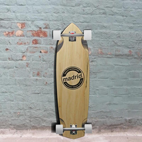 Madrid 2015 Downhill Longboard  - Kraken Maple 37 inch - Complete - Longboards USA