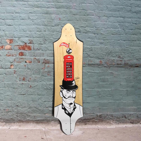 Madrid 2015 Gentleman Halberd Freeride 36" Longboard Deck - Longboards USA