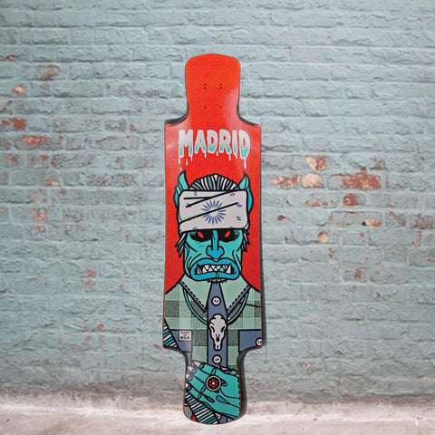 Madrid 2015 Goat Sucker 38" Premium Freeride Longboard Deck - Longboards USA