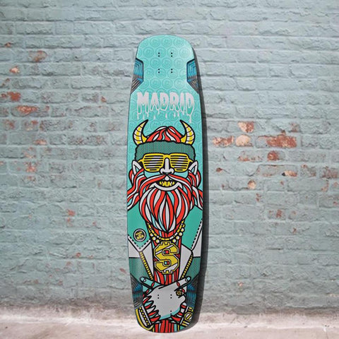 Madrid 2015 Yeti 39" Premium Freeride Longboard Deck - Longboards USA