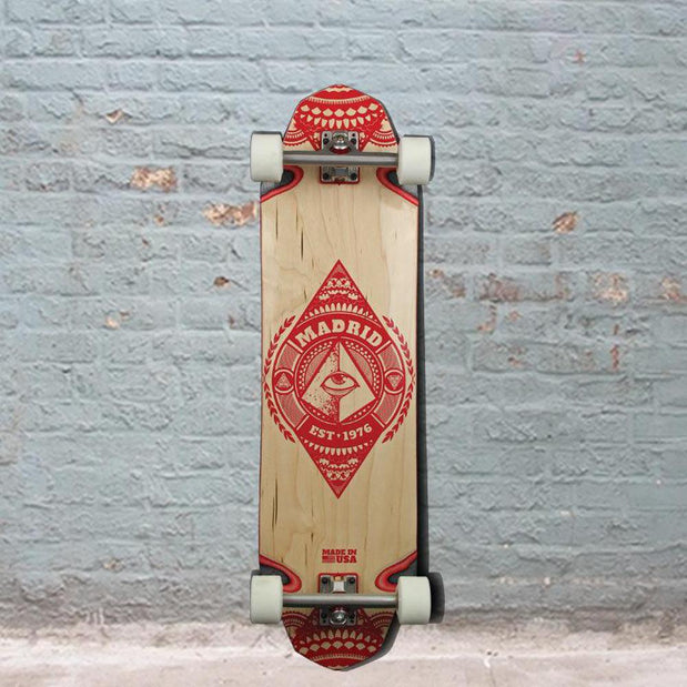 Madrid 2016 Iris Twin Twin Freeride 36" Longboard - Longboards USA