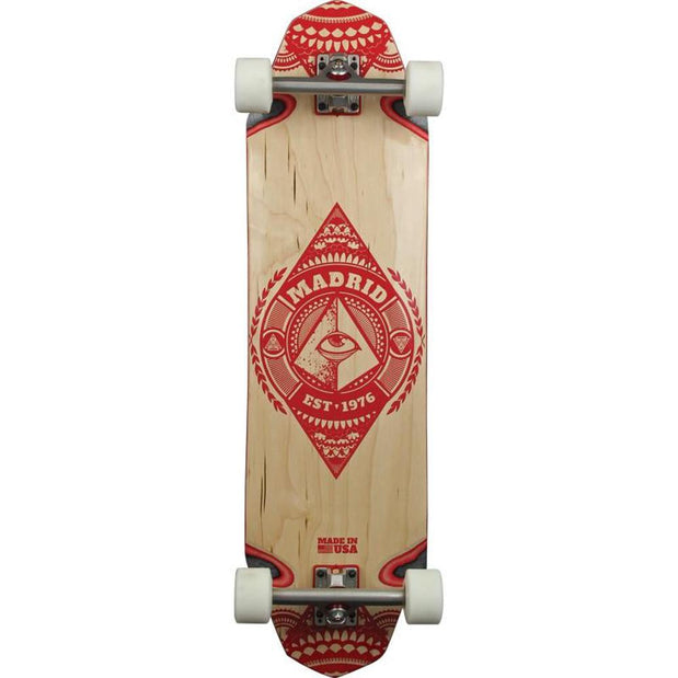 Madrid 2016 Iris Twin Twin Freeride 36" Longboard - Longboards USA