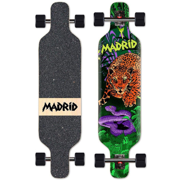 Madrid 40" Trance Jaguar Top Mount Longboard - Longboards USA