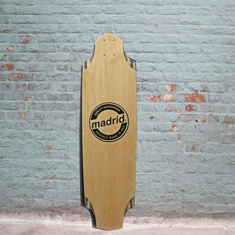 Madrid 50Cal Downhill 36" Longboard Maple - Deck - Longboards USA