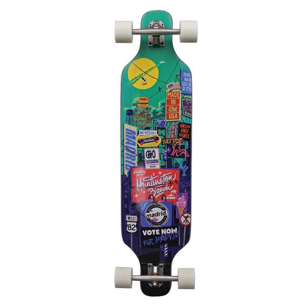 Madrid Billboard Dream Carving Longboard - Top Mount 39 inch - Longboards USA