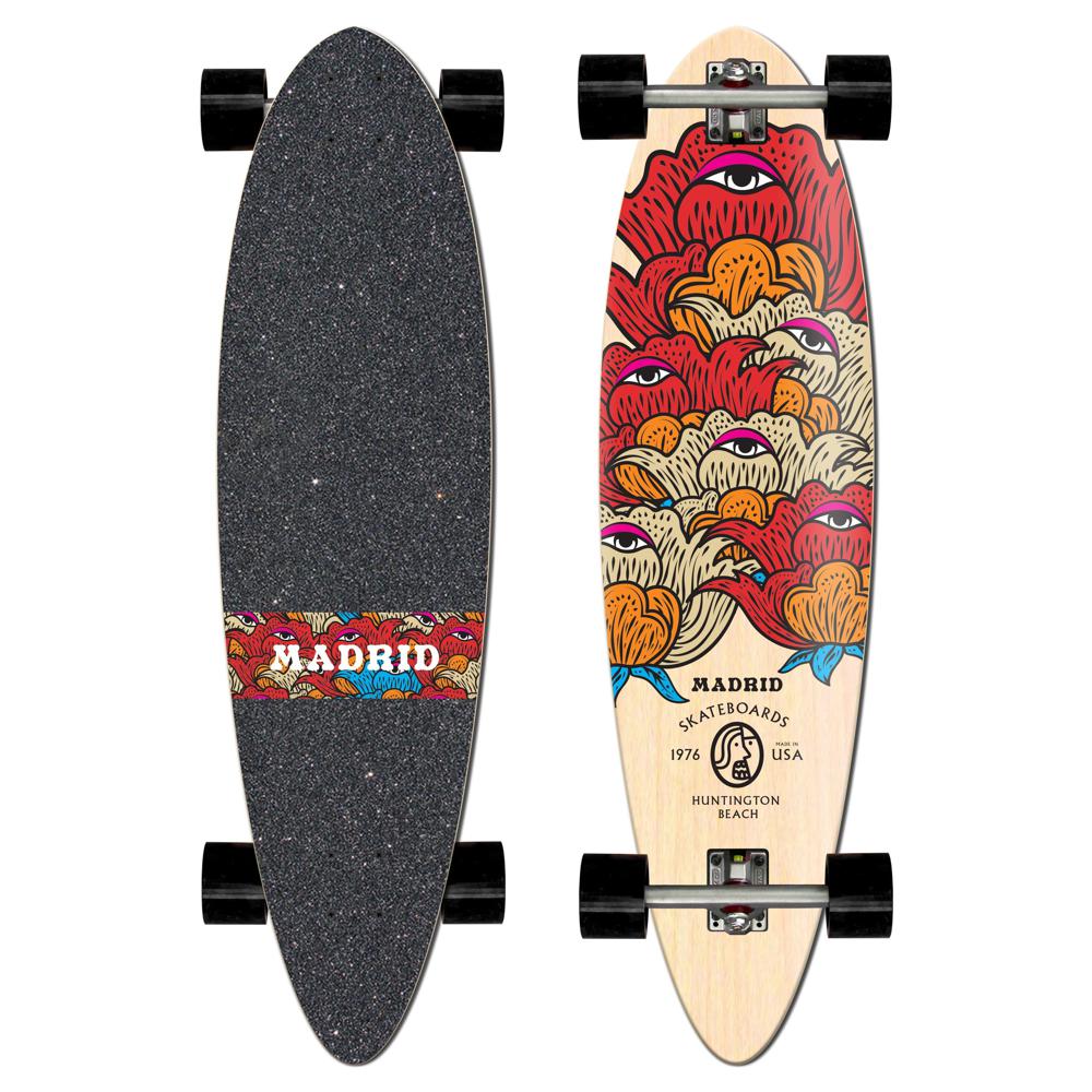 Madrid Blunt Seer 36" Pintail Longboard - Longboards USA