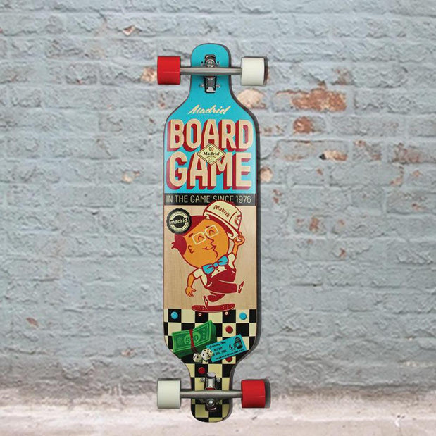 Madrid Boardgame Dream Carving Drop Through 39" longboard - Longboards USA