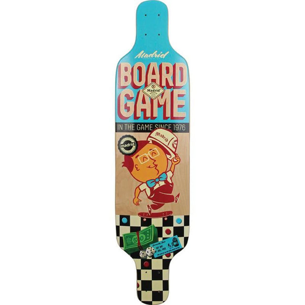 Madrid Boardgame Dream Top Mount 39" Longboard Deck - Longboards USA
