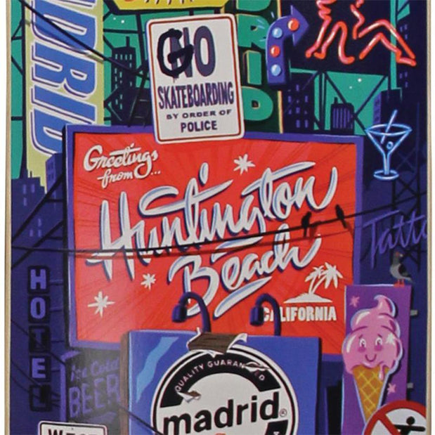 Madrid Carving Longboard Drop Through Billboard Dream 39" - Longboards USA