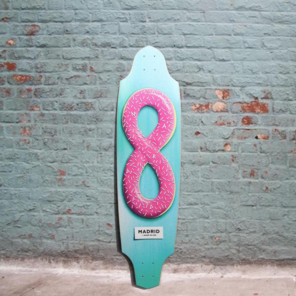 Madrid Donut Squid 38" Longboard Deck - Longboards USA