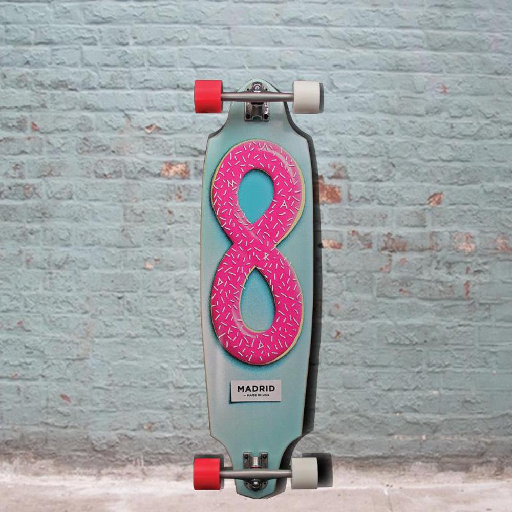 Madrid Donut Squid Longboard - 38" - Complete - Longboards USA