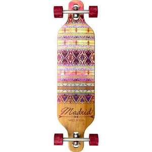 Madrid Dream 39" Indie Bamboo Drop-Thru Longboard - Longboards USA